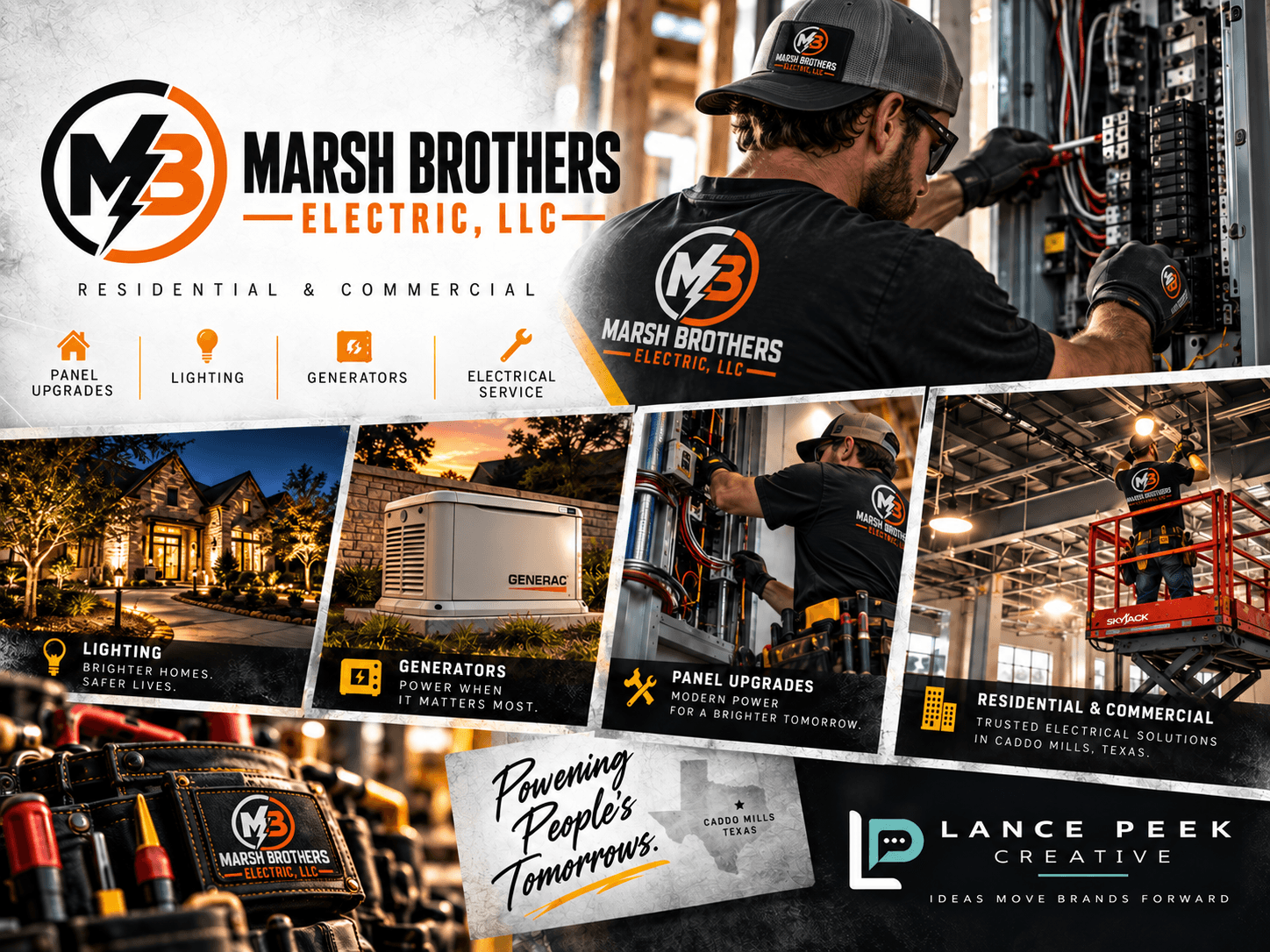 Marsh Brothers Electric creative work